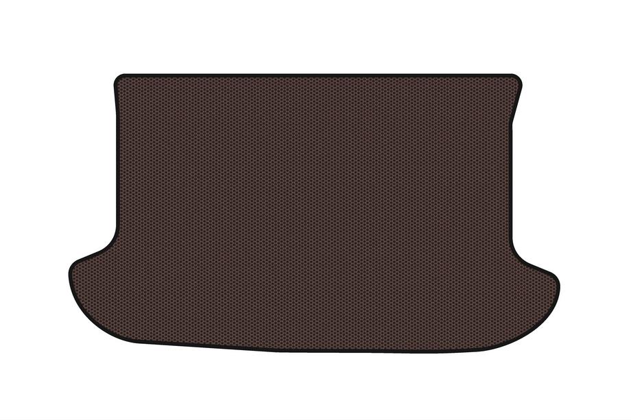 FAW X40 2016-2021 Tapis de coffre en caoutchouc Carsuit (Marron) Image