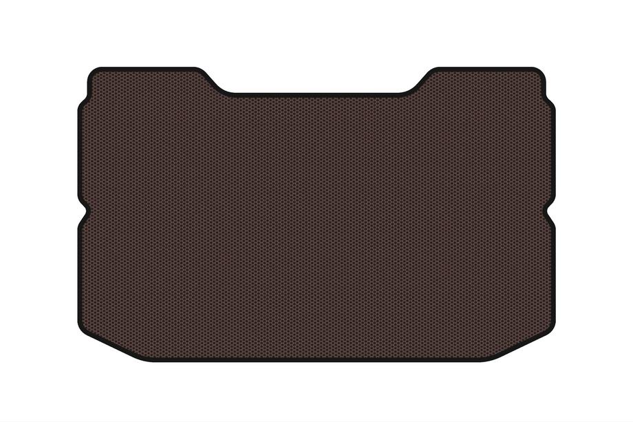Nissan Note 2004-2012 Tapis de coffre en caoutchouc Carsuit (Marron) Photo 1