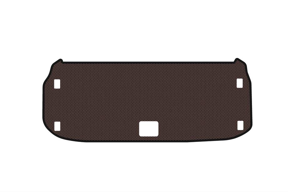 Infiniti QX60 2016-2021 Tapis de coffre en caoutchouc Carsuit (jusqu’à la 3e rangée, marron) Image