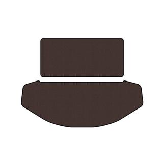 Tapis de coffre en caoutchouc Carsuit (dossier + coffre, 7 places, marron) photo 1