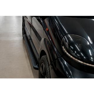 Marchepieds Latéraux Allmond Black (2 pcs, Aluminium) Renault Trafic 2001–2015 photo 2