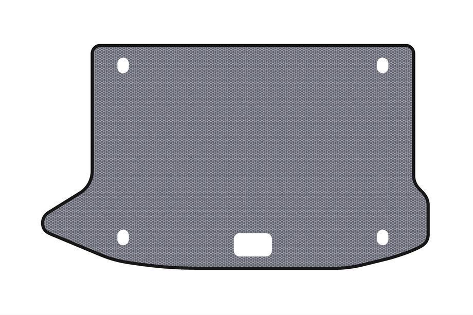 Hyundai Kona 2017-2023 Tapis de coffre en caoutchouc Carsuit V2 (Gris) Photo 1