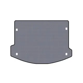 Tapis de coffre en caoutchouc Carsuit (Gris) photo 1