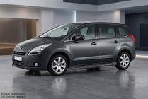 Peugeot 5008 2009-2016 Marchepieds Latéraux Allmond Black (2 pcs, Aluminium) photo 1