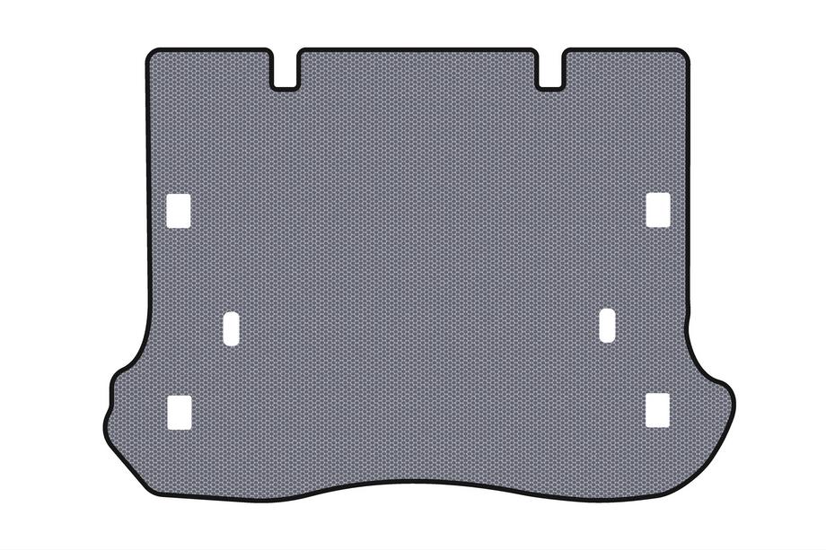 Jeep Grand Cherokee WK 2004-2010 Tapis de coffre en caoutchouc Carsuit V-2 (Gris) Photo 1