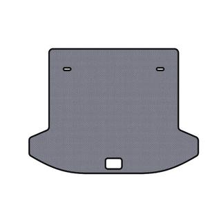 Tapis de coffre en caoutchouc Carsuit (2 rangées, gris) photo 1