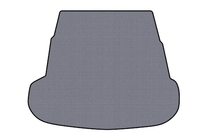 Kia Optima 2010-2016 Tapis de coffre en caoutchouc Carsuit (SD, gris) photo 1