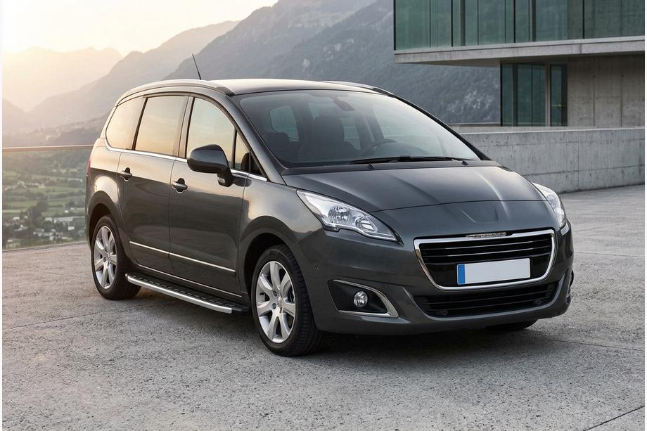 Peugeot 5008 2009-2016 Marchepieds Latéraux Fullmond (2 pcs, Aluminium) Image