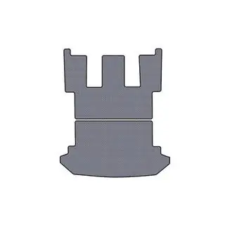 Tapis de coffre en caoutchouc Carsuit (Gris) photo 1