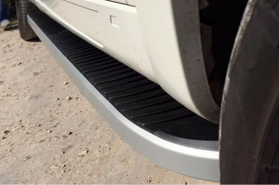 Porsche Cayenne 2003–2010 Marchepieds Latéraux Tayga (2 pcs, Aluminium) Image