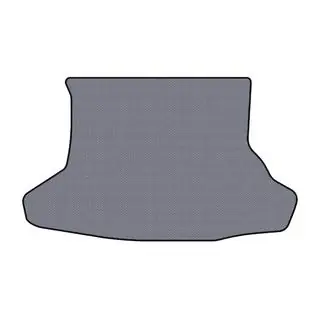 Tapis de coffre en caoutchouc Carsuit (LB, gris) photo 1