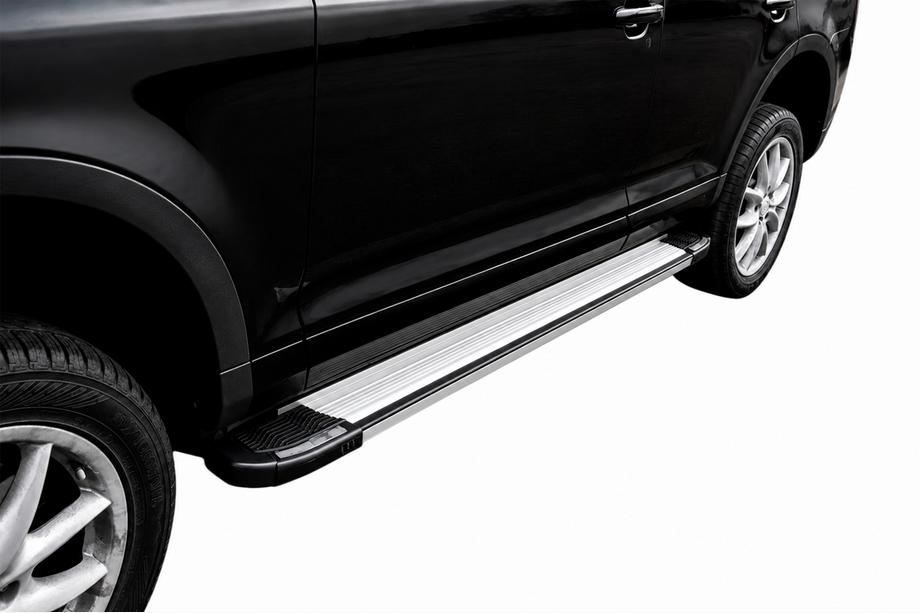 Porsche Cayenne 2003–2010 Marchepieds Latéraux Rainbow (2 pcs, Aluminium) Image