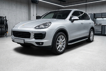 Porsche Cayenne 2010-2017 Marchepieds Latéraux Tayga (2 pcs, Aluminium) photo 1