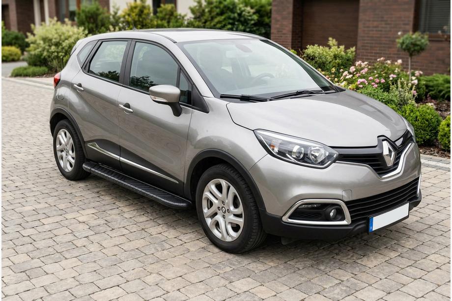Renault Captur 2013-2019 Marchepieds Latéraux Bosphorus Black (2 pcs, Aluminium) Image