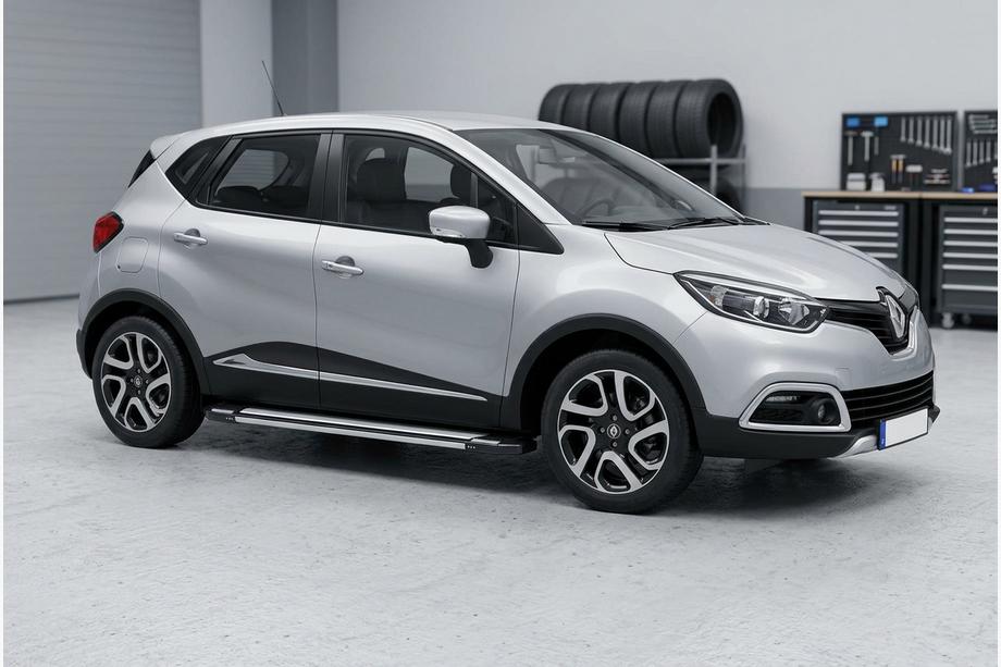 Renault Captur 2013-2019 Marchepieds Latéraux Rainbow (2 pcs, Aluminium) Image