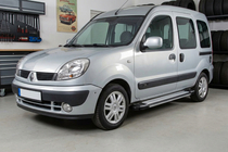 Renault Kangoo 1998-2008 Marchepieds Latéraux Rainbow (2 pcs, Aluminium) photo 1