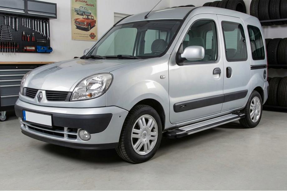 Renault Kangoo 1998-2008 Marchepieds Latéraux Rainbow (2 pcs, Aluminium) Image