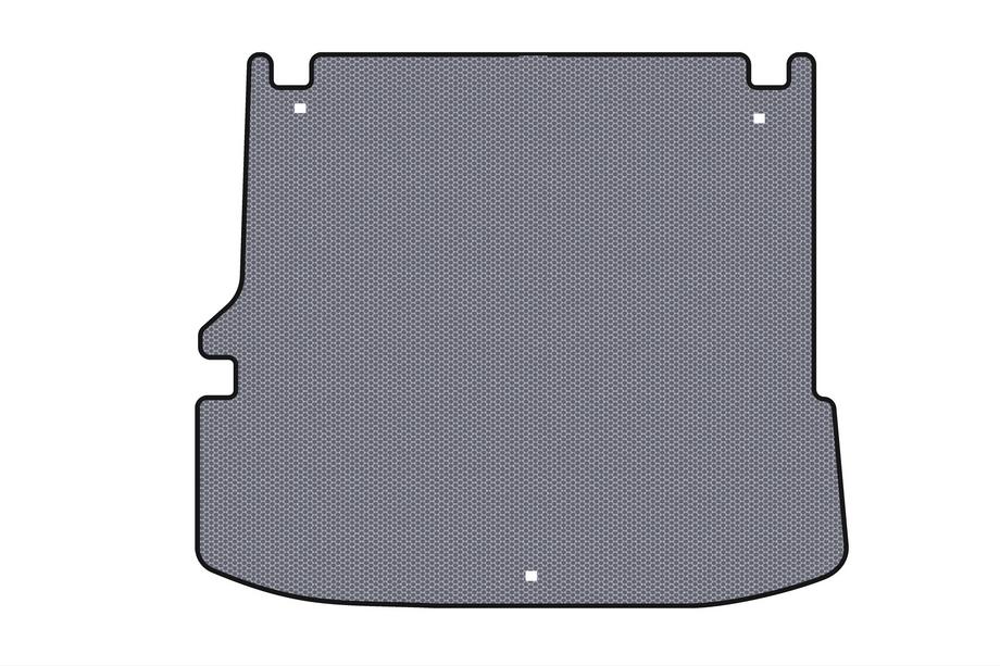 Toyota Highlander 2019- Tapis de coffre en caoutchouc Carsuit V2 (avec caisson de basses, 7 places, gris) Photo 1