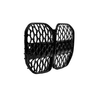 Calandre Diamond (pour G22/23, Noir Brillant) BMW 4 Series G22/23/26 2020- photo 3