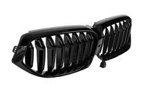BMW 6 Series G32 2017- Grilles de calandre 1-Bar (2020-2023, Noir Brillant) photo 4