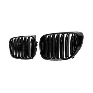 Grilles M-Look (2016-2019, Noir Brillant) BMW 7 Series G11/G12 2015-2022 photo 3