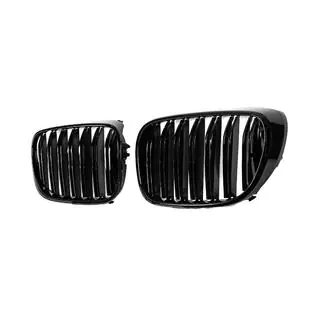 Grilles M-Look (2016-2019, Noir Brillant) photo 3