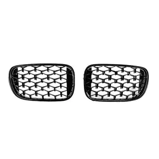 Grilles de calandre Diamond Black (2016-2019, Noir Brillant) photo 2