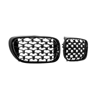 Grilles de calandre Diamond Black (2016-2019, Noir Brillant) photo 4