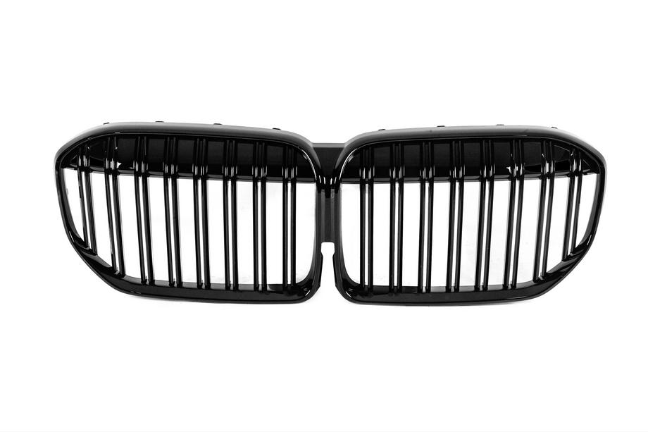 BMW 7 Series G11/G12 2015-2022 Grilles de calandre M-Look (2019-2022, Noir Brillant) Photo 2