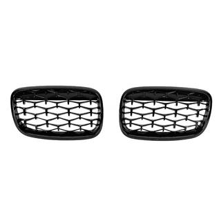 Calandre Double Nieren Diamond Black (Noir Brillant) BMW X5 E70 2007-2013 photo 1