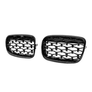 Calandre Double Nieren Diamond Black (Noir Brillant) photo 3