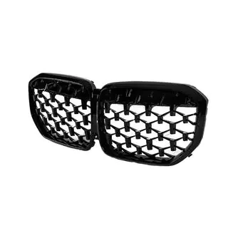 Grilles de calandre Diamond Black (2018-2022, Noir Brillant) photo 3