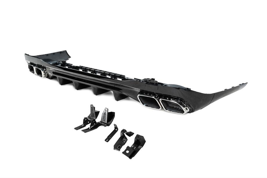 Mercedes C-class W206 2022- Diffuseur arrière avec embouts d’échappement (design AMG C63) Photo 4