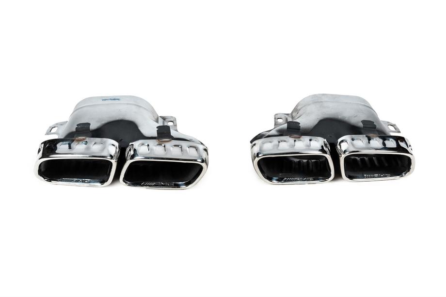 Mercedes C-class W206 2022- Diffuseur arrière avec embouts d’échappement (design AMG C63) Photo 20