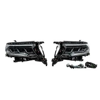 Phares Avant Lexus-Design-3-LED V2 (2017+, Lot de 2) Toyota Land Cruiser Prado 150 2009-2023 photo 1