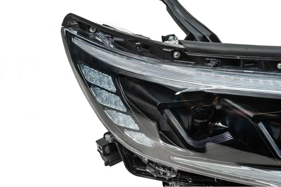 Toyota Land Cruiser Prado 150 2009-2023 Phares Avant Lexus-Design-3-LED V2 (2017+, Lot de 2) Photo 4