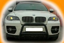 BMW X6 E71 2008–2014 Pare-buffle WT003 Noir Inox photo 4