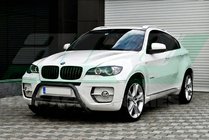 BMW X6 E71 2008–2014 Pare-buffle WT003 Noir Inox photo 2