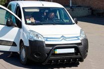 Citroen Berlingo 2008-2018 Pare-buffle WT004 Noir (Inox) photo 3
