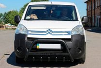 Citroen Berlingo 2008-2018 Pare-buffle WT004 Noir (Inox) photo 2