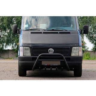 Pare-buffle WT003 Noir Inox Volkswagen LT 1995-2006 photo 1