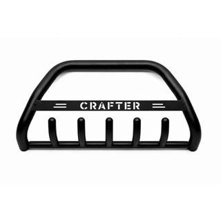 Pare-buffle WT004 Noir (Inox) Volkswagen Crafter 2006-2016