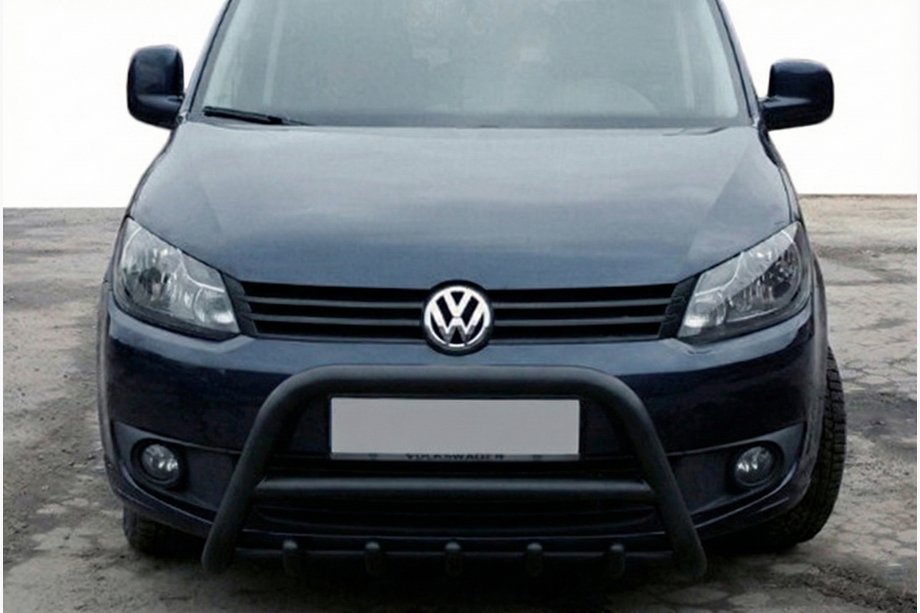 Volkswagen Caddy 2015-2020 Pare-buffle WT003 Noir Inox Image