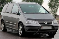 Volkswagen Sharan 2010-2023 Pare-buffle WT004 Noir (Inox) photo 3