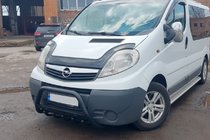 Opel Vivaro 2001–2015 Pare-buffle WT004 Noir (Inox) photo 3