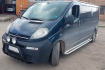 Opel Vivaro 2001–2015 Pare-buffle WT004 Noir (Inox) photo 2