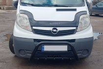 Opel Vivaro 2001–2015 Pare-buffle WT004 Noir (Inox) photo 6