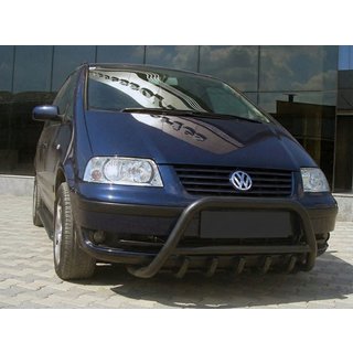 Pare-buffle WT003 Noir Inox Ford Galaxy 1995-2006 photo 1