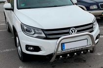 Volkswagen Tiguan 2007-2016 Pare-buffle WT004 Inox photo 3