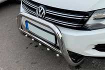 Volkswagen Tiguan 2007-2016 Pare-buffle WT004 Inox photo 1